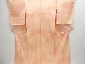 未使用品　霰模様小紋着物